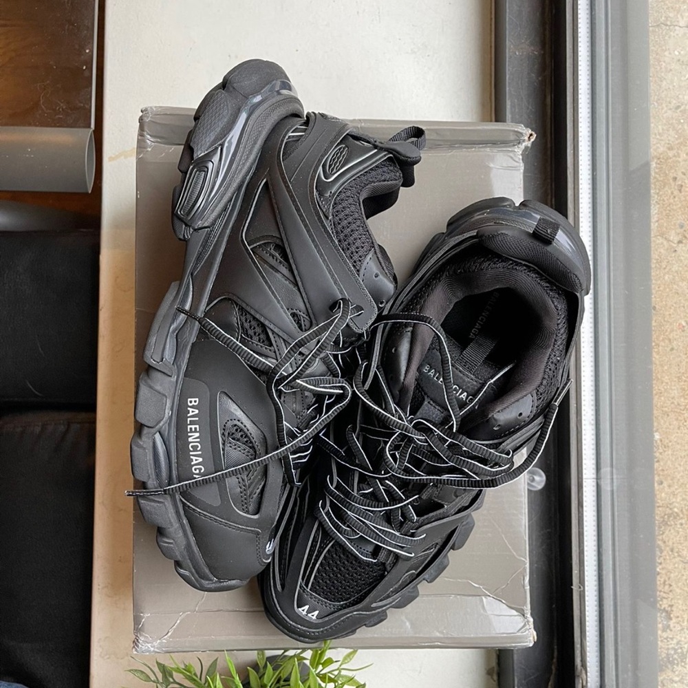 Black Balenciaga Track Sneakers